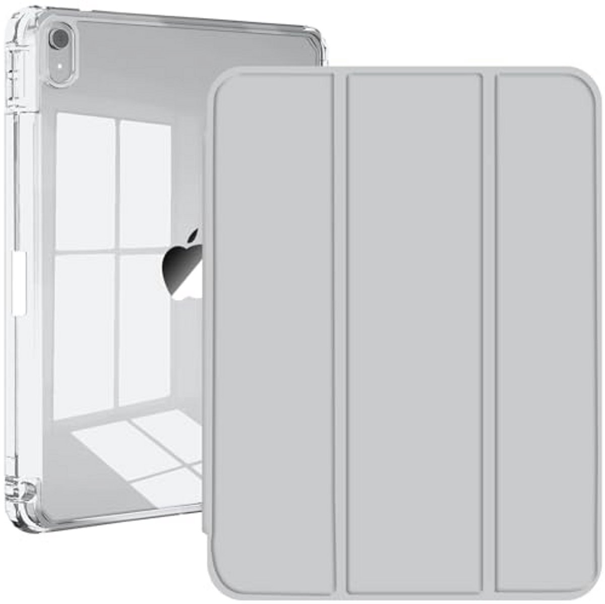 Transparante Schokbestendige iPad Hoes met Pencil Houder voor 11e/10e Generatie