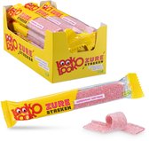 Look O Look Sour Streaks - Snoep - Fraise - Vegan - 12 x 58 g