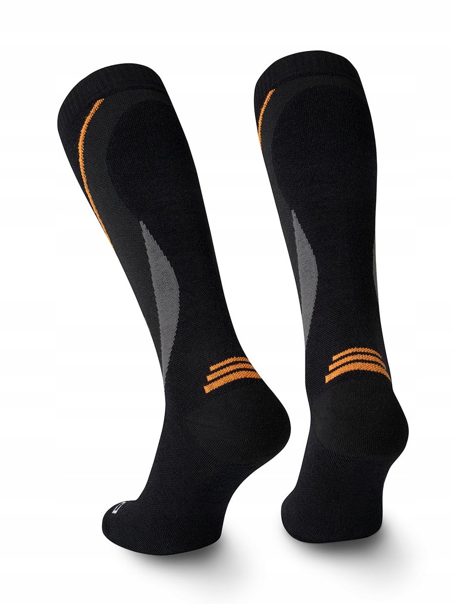Spaio Thermo-Evo Compressie Ski Sokken Oranje