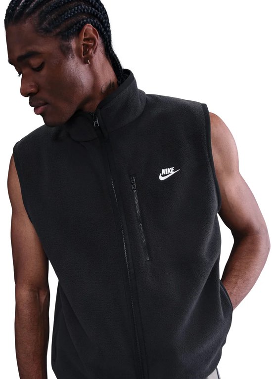 Nike Sportswear Club Fleece Bodywarmer - Zwart - Maat XS - Heren