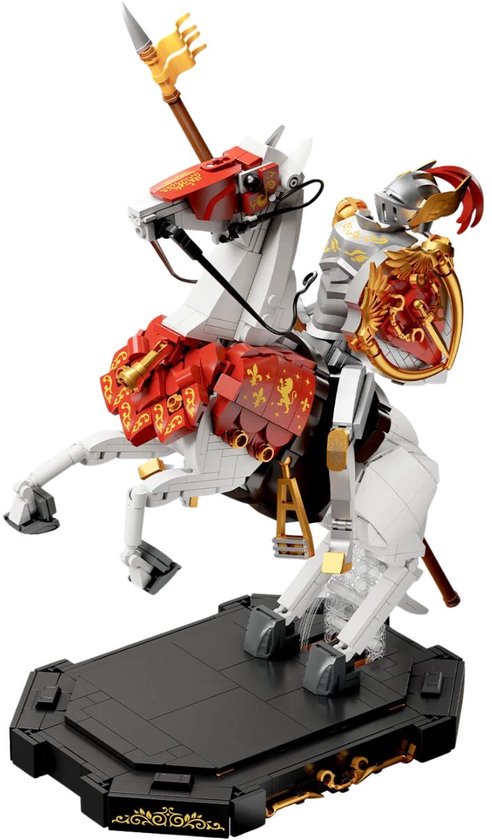 Pantasy 85030 Ridder op paard bouwset | Minifigure creator modelbouw | Technisch constructie educatief speelgoed bouwpakketten voor volwassenen & kinderen | DIY expert anime manga decoratie gechikt voor lego | Bouwdoos met 905 bloks