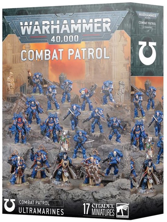 その他 Warhammer Combat Patrol Ultramarines Warhammer 40K - Combat Patrol - Ultramarines (73-558) | bol