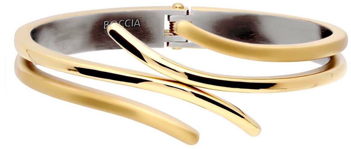 Boccia Titanium 0396-04 Dames Armband - Sieraad - Goudkleurig - Ø 63 mm