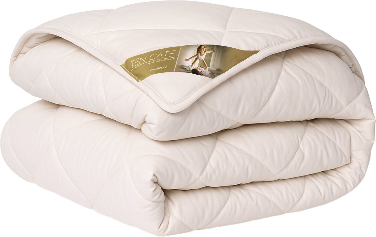 Ten Cate Wollen Dekbed 240 x 200 - 4 Seizoenen - 100% Texelaar wol - Zomer en Winterdekbed - 240x200 cm