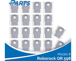 Roborock QR 598 Stofzakken (18 Stuks, Plus.Parts® alternatief voor 8.02.0239)