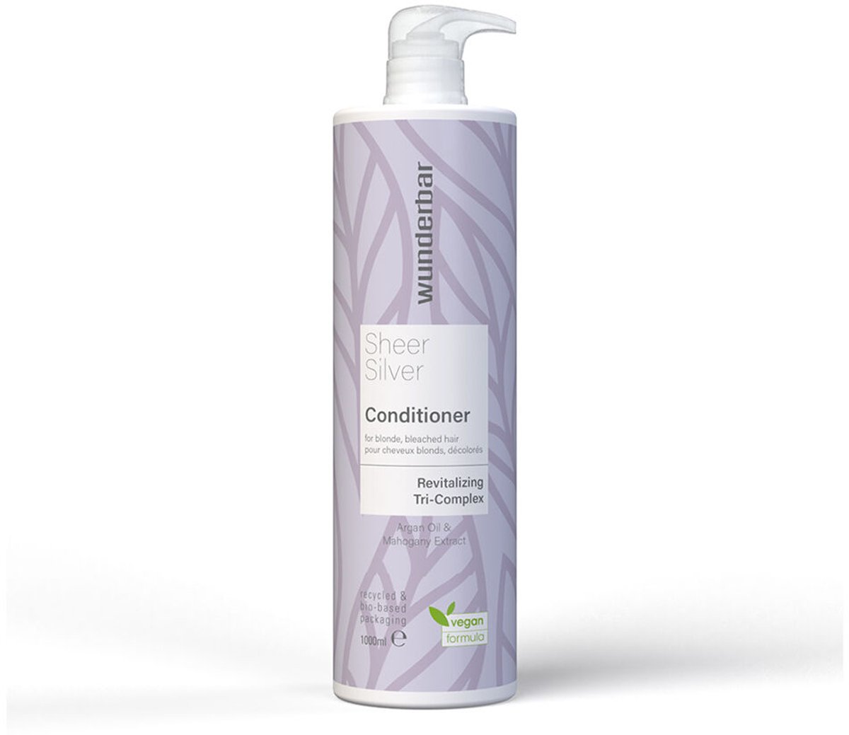 Wunderbar Vegan Colour Protect Sheer Silver Single Conditioner 1L