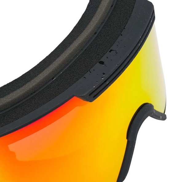 Pit Viper The Power Surge Backslap Small Skibril Zwart Red Revo/CAT3 Man,Vrouw van Pit Viper — afbeelding 3
