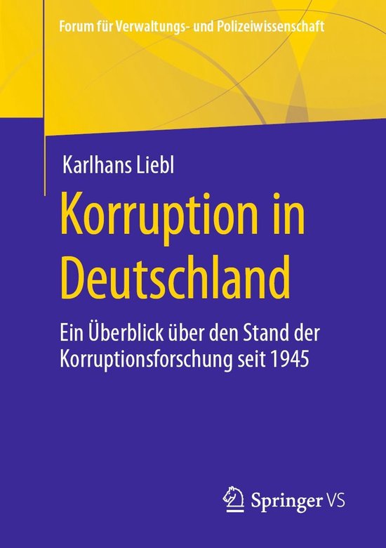 Social Science and Law (German Language) - Korruption in Deu ... - cover