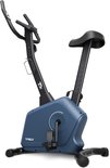 Een marineblauwe hometrainer met 'TREX' logo, gefotografeerd op een witte achtergrond.