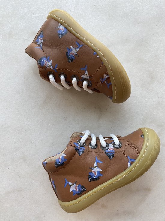 Baskets Lunella First Step pour garçon avec embout de protection, pointure 25