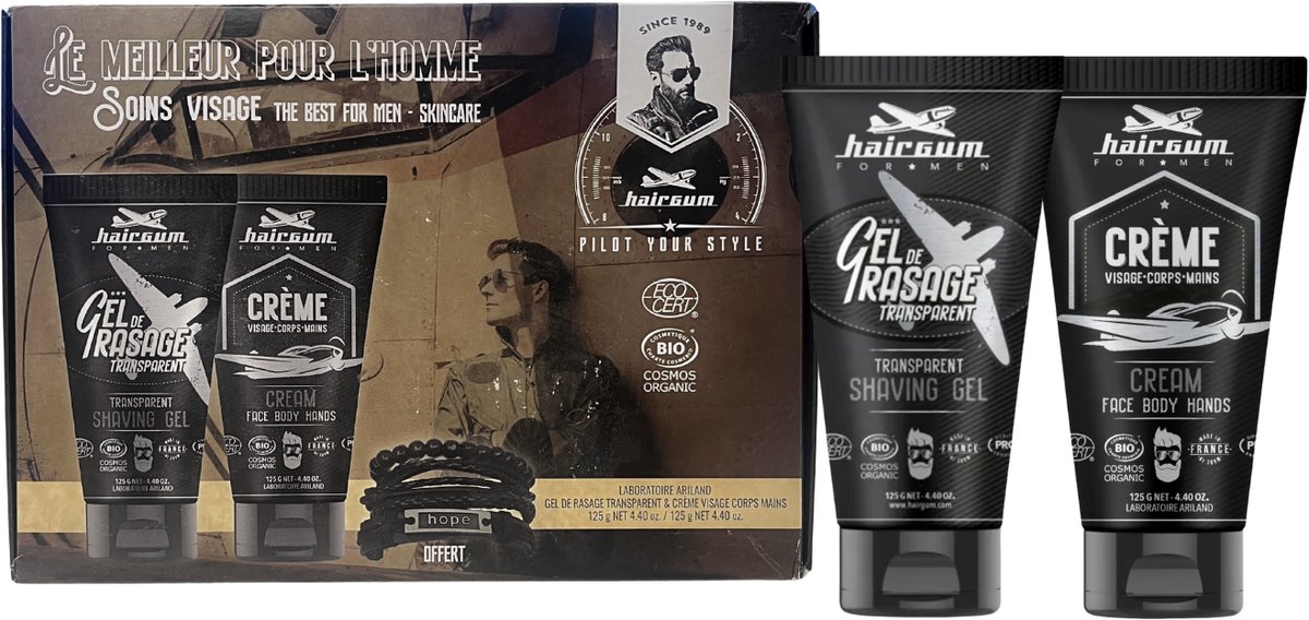 HairGum - The best for men - Skincare - Gift set