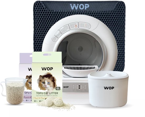 Zelfreinigende kattenbak XXL set - Automatisch - WOP