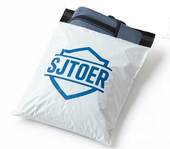 Koeltas - Lunchtas - marine blauw - Geisoleerde lunchtas - Waterdicht - draagbare Thermo tas - Thermo -Geïsoleerde Koeltas - 14 liter - draagbaar van Merkloos — afbeelding 3