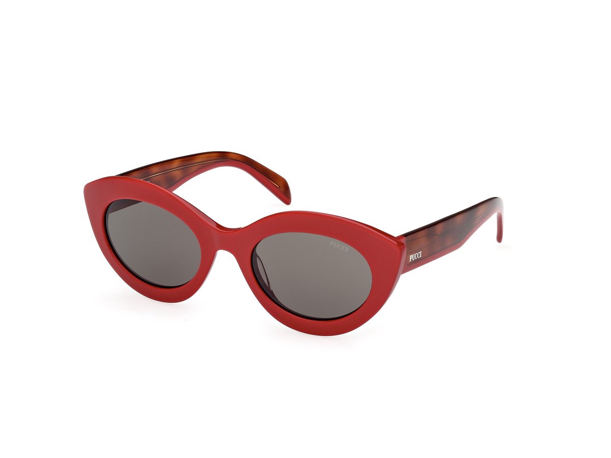 Pucci Ep0203 Dames Zonnebril Rood Smoke Man