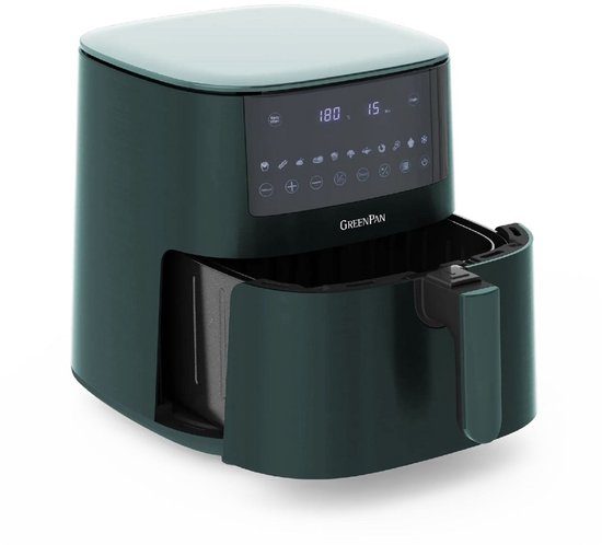Greenpan Bistro XXL Airfryer met Dubbele Lade Pine Green - €126,99