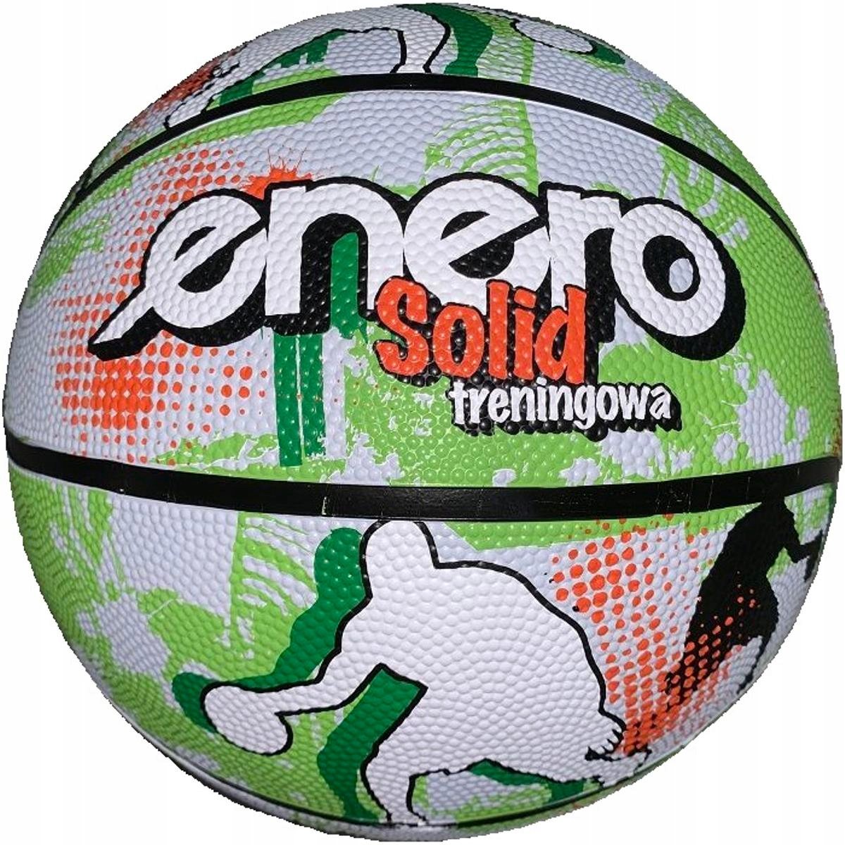 ENERO Basketbal Maat 7 - Groen/Wit - Verbeterde Grip