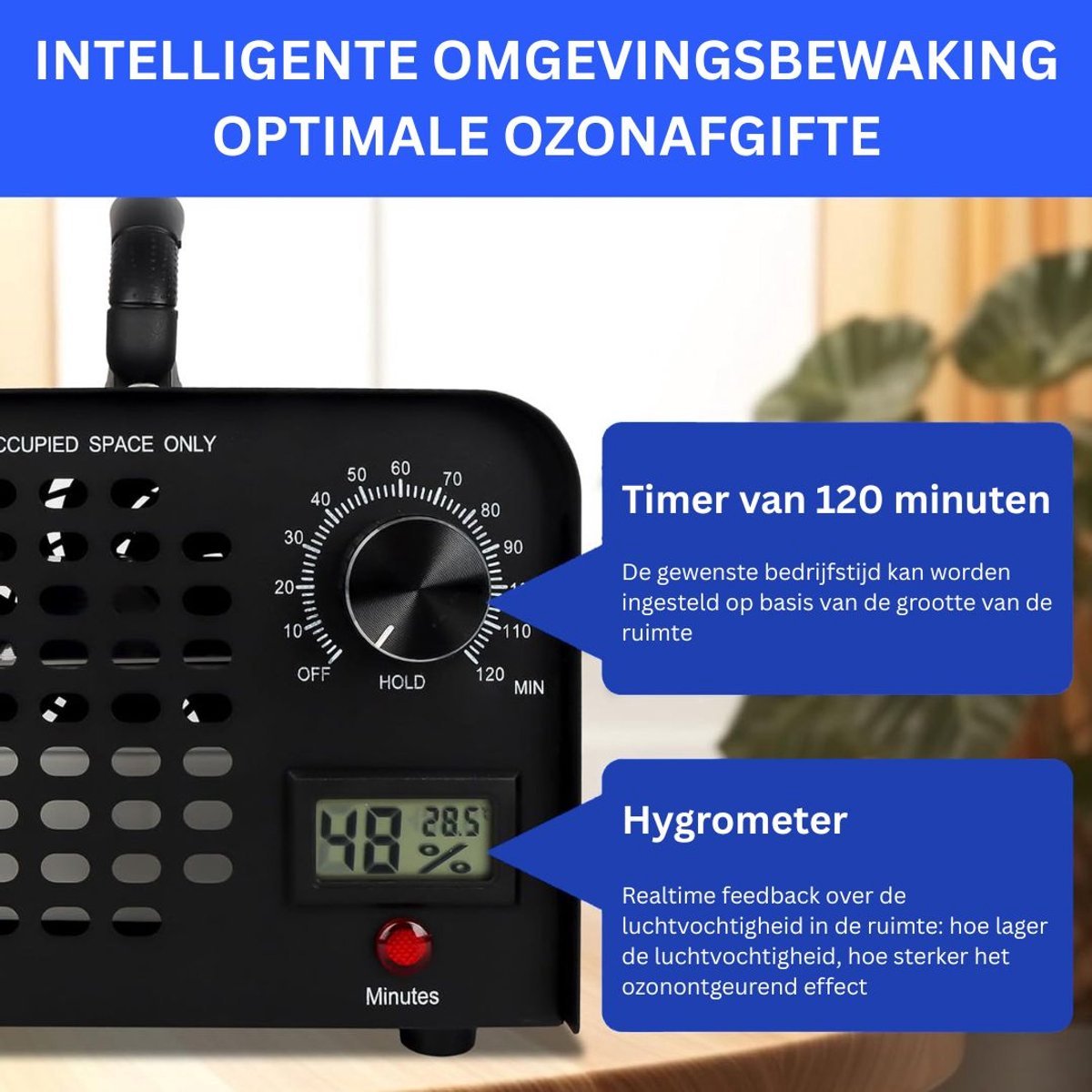 Thuys – Ozon Generator – Ozongenerator – Luchtreiniger – Lucht Verschoner – Lucht Sterilisatie
