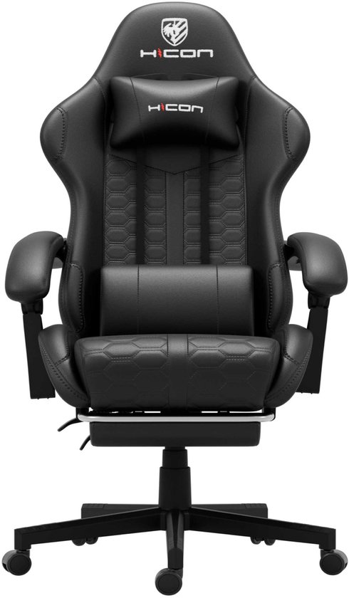 HICON Gamingstoel Lambeth Verstelbaar Zwart Max 150 kg - Gaming - €93,35