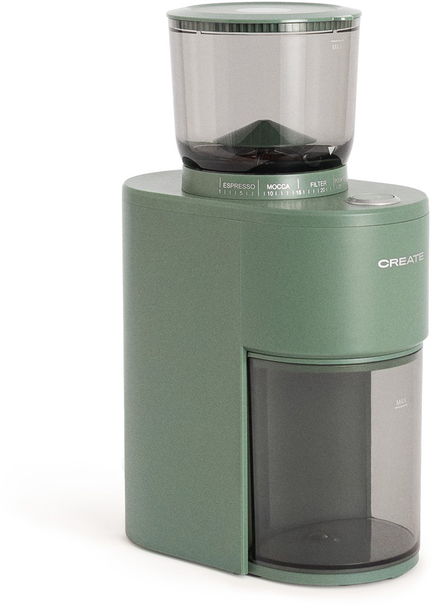 CREATE - Koffiemolen met reservoir en 38 maalstanden - Sage - COFFEE GRINDER STUDIO PRO