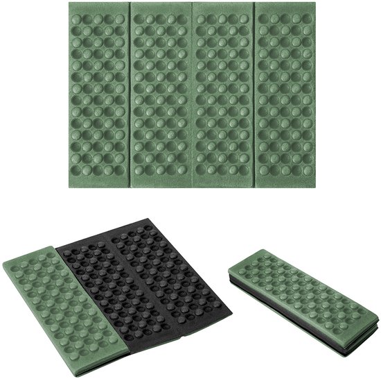 Nils Camp NC1718 - Opvouwbaar Stoelmatje - Groen - XPE Materiaal - Ultra Licht van Merkloos — afbeelding 5