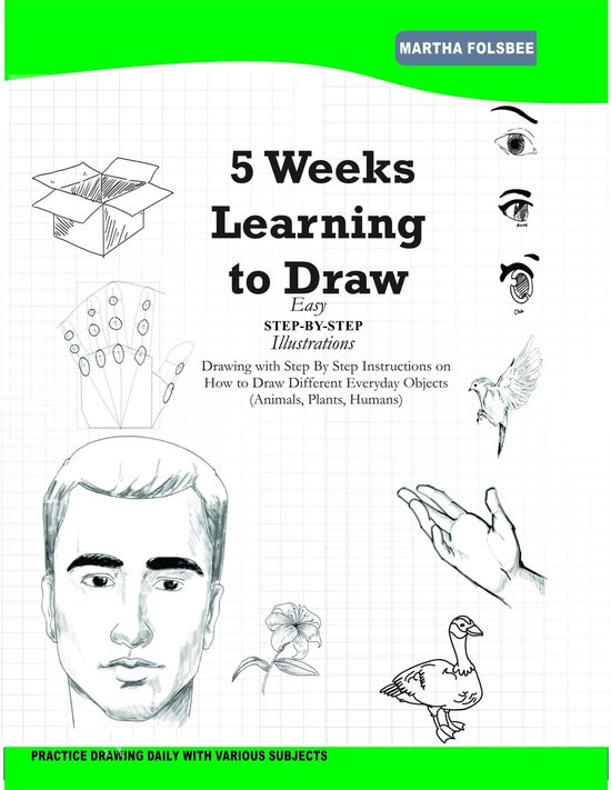 5 Weeks Learning to Draw - cover