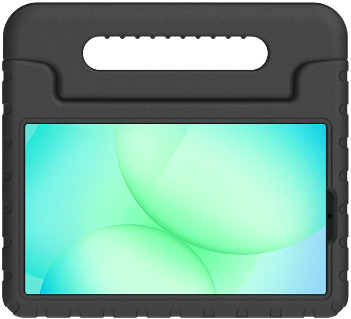 Just in Case tablet Hoes Kinderen geschikt voor Samsung Galaxy Tab A11 - Kinderhoes Tablet Classic - Zwart