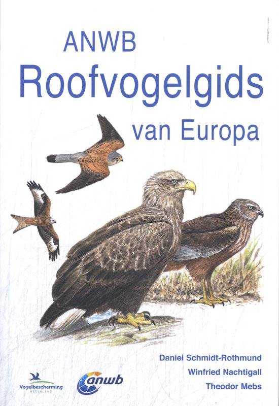 ANWB natuurgidsen - Roofvogelgids van Europa - cover
