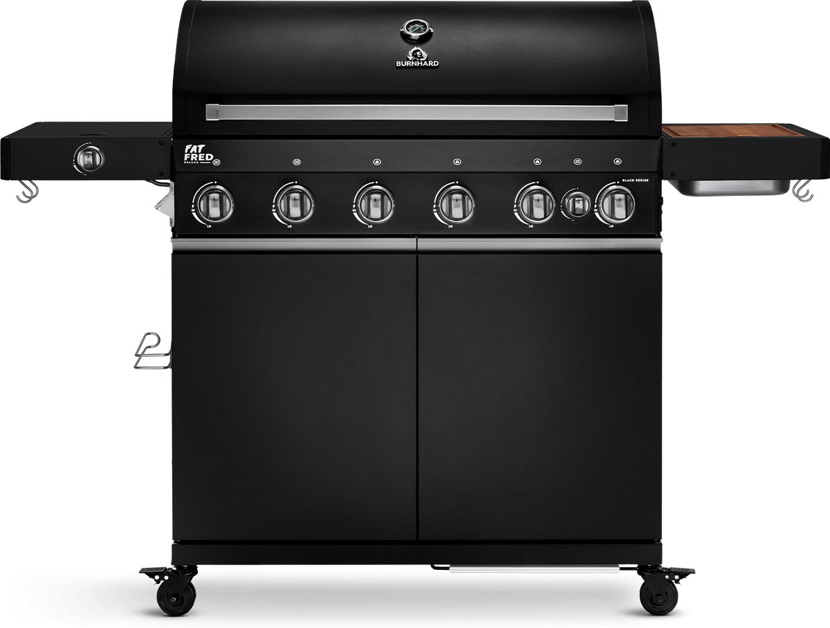 Fat FRED | 6-Brenner Gasgrill Deluxe Black Edition - Series
