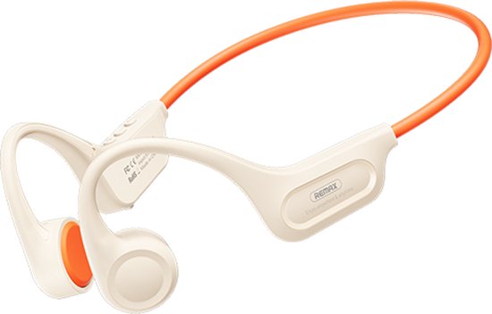 Remax RB-S18 - Casque à conduction Bone - IP56 - Résistant à l'eau et à la poussière - Oranje