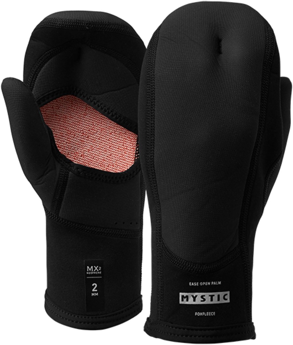 2026 Mystic Ease 2mm Open Palm Handschoen - Black