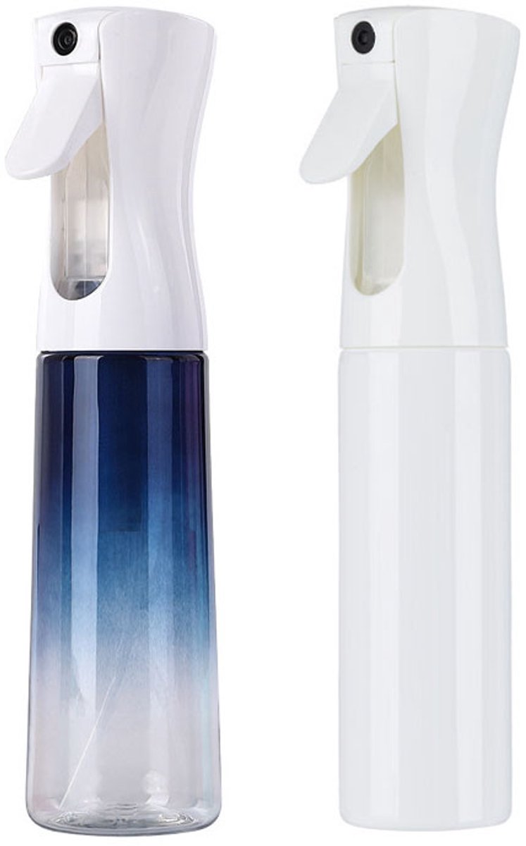 Kappersspuitfles -2-pack-300 ml hervulbare spuitfles - voor kappers - salons - tuinieren en huidverzorging - type C