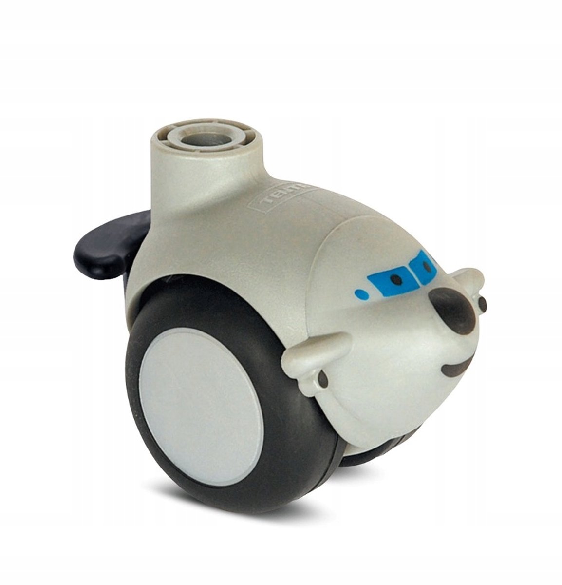 Tente Zwenkwiel met Rem Ø 50mm - Meubelwiel voor Stoel/Fauteuil