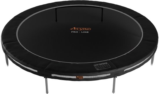 Avyna InGround Trampoline Ø430 cm – Zwart – Rond – Premium Ingraafmodel