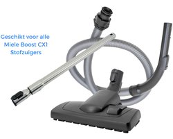 Kleanburg® Geschikt voor Miele Boost CX1 - Stofzuiger Onderdelen Set – Slang, Telescoopbuis & Combizuigmond