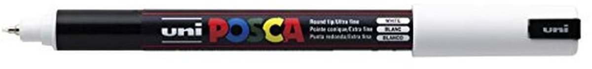 Witte Posca Markers - Set van 12