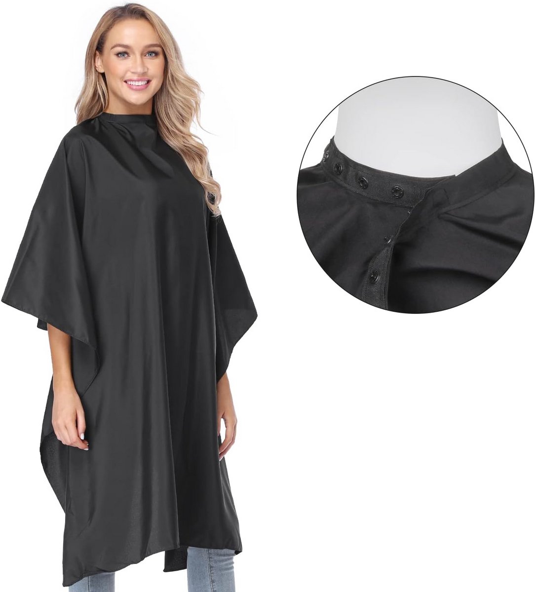 Professionele Haar Knippen Cape - Waterdichte Kappersschort voor Thuis en Salon