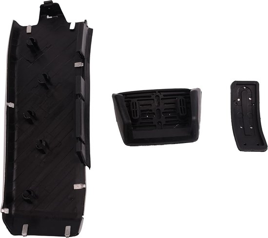 Set Antislip Pedalen Covers voor Automaten - RVS en Rubber van Merkloos — afbeelding 3