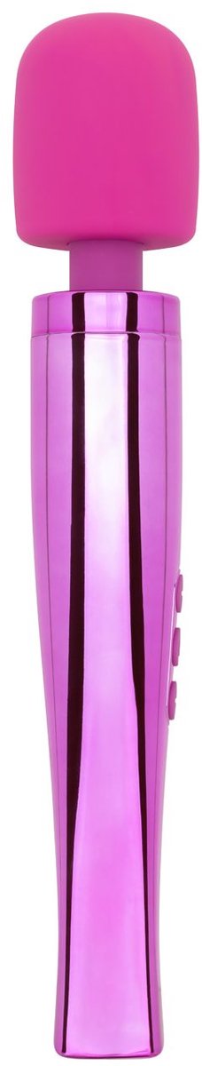Electric Pink Wandvibrator - Clitoris Stimulator - Krachtig Massageapparaat - 13 Standen - 6 Snelheden - 7 Patronen - Flexibele Kop - Zacht Siliconen - Waterdicht IPX7 - Oplaadbaar - Seksspeeltje - Voor Vrouwen - Reisadapter - Roze - MyMagicWand