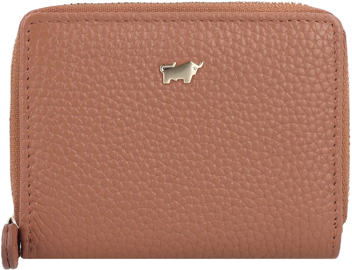 Braun Büffel Asti Portemonnee Leer 10 cm - Dames - Horizontaal - cognac