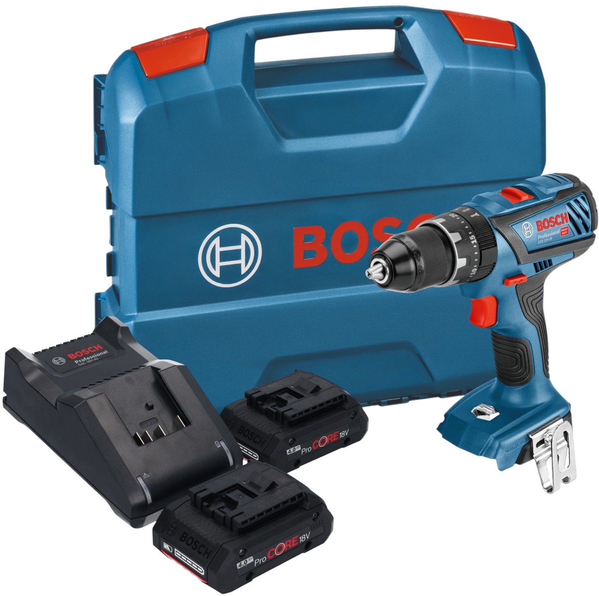 Bosch GSB 18V-28 Professional accu-klopboormachine 18 V 63 Nm + L-koffer - zonder accu, zonder oplader