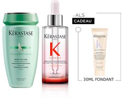 Kérastase Genesis & Volumifique Duo + Cadeau - Shampoo 250ml & Anti-Haaruitval Serum 90ml + Conditioner 30ml cadeau - Voor Fijn Haar & Haaruitval