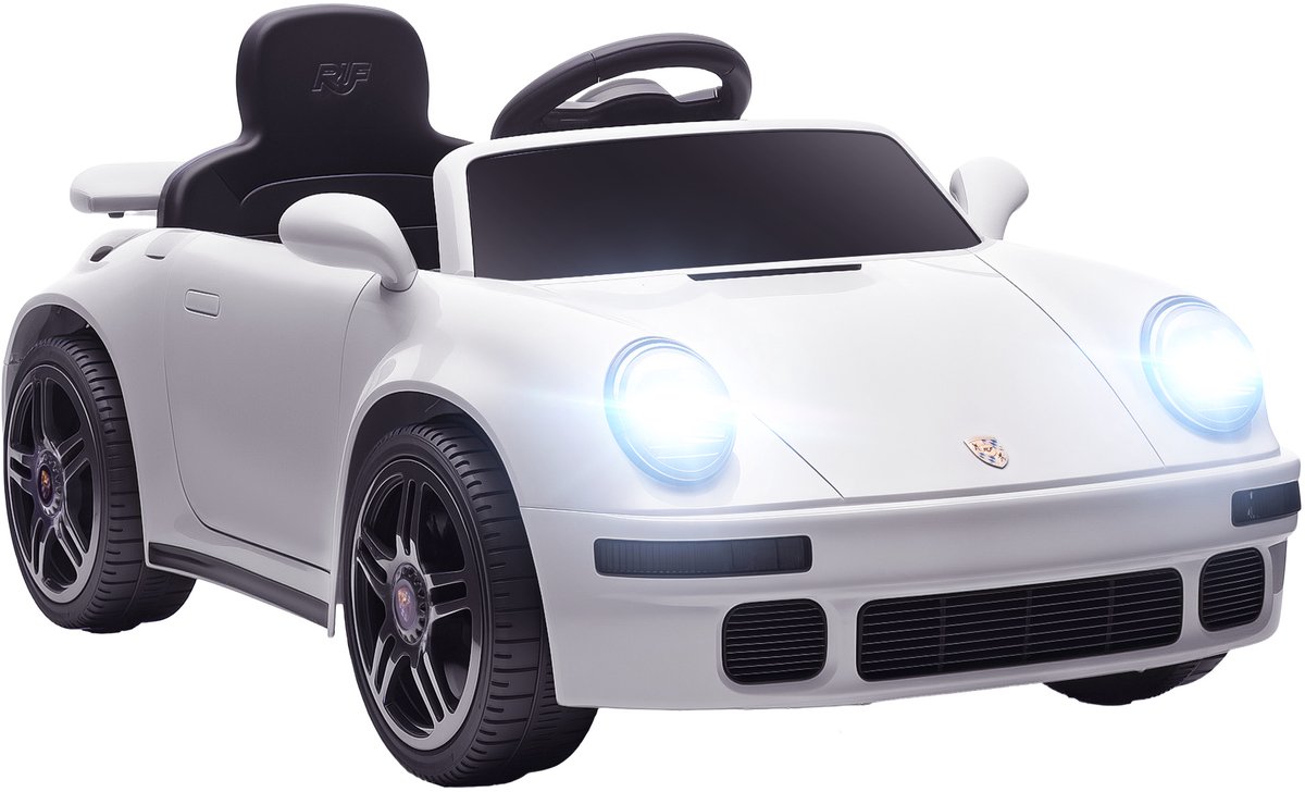 AIYAPLAY - Elektrische auto - PP - 103x55x44cm - Wit