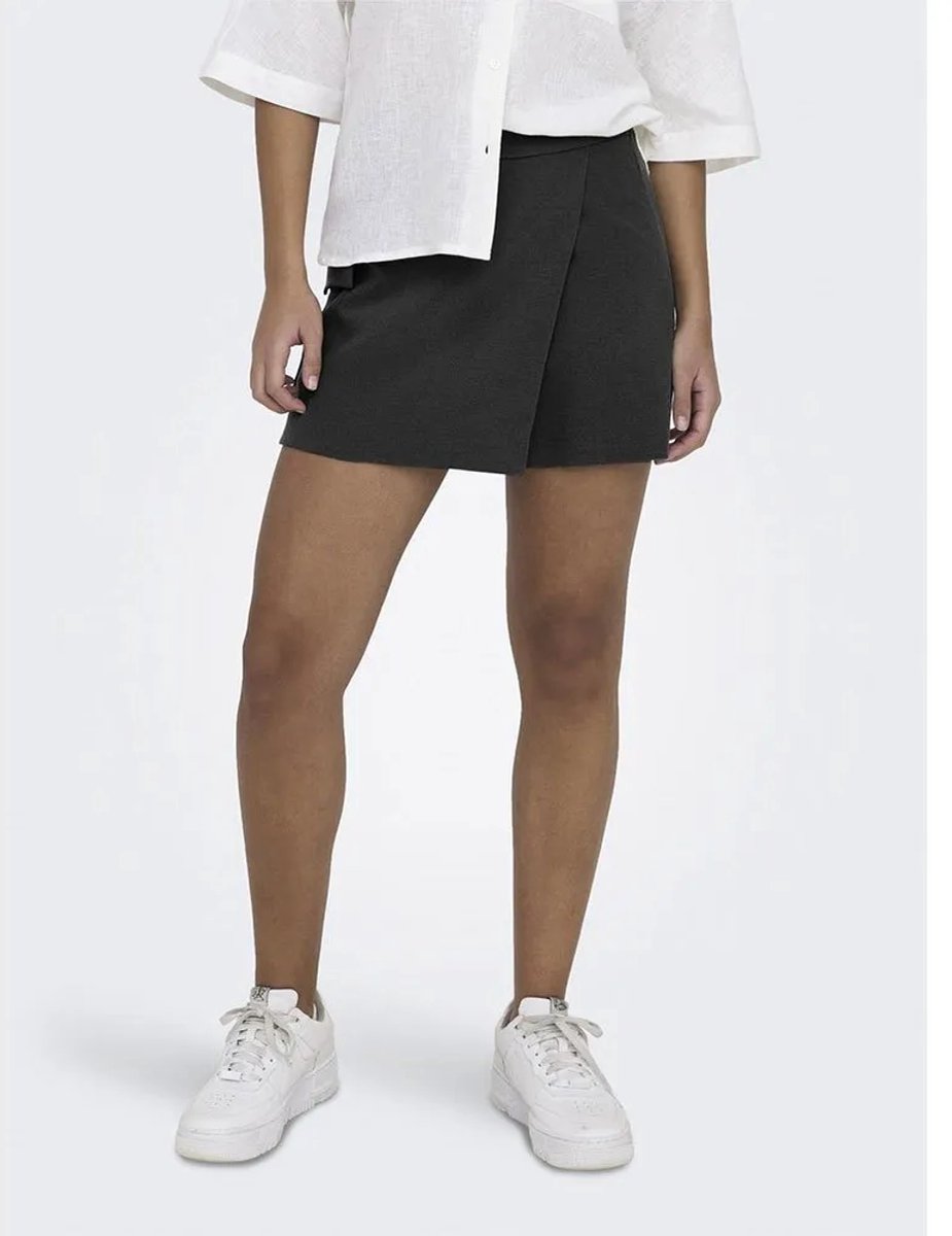 Only Corinna Korte Rok Grijs 42 Vrouw