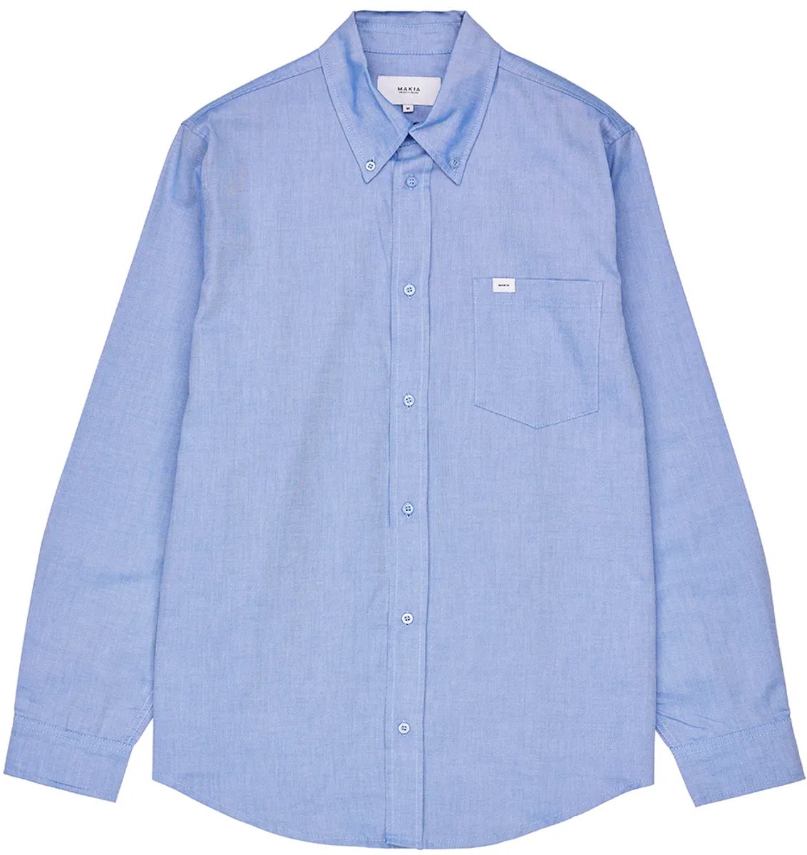 Makia Flagship Overhemd Met Lange Mouwen Blauw M Man