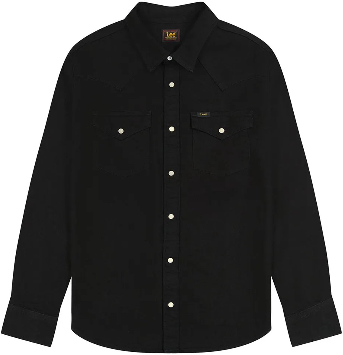 Lee Regular Western Overhemd Met Lange Mouwen S Man Zwart