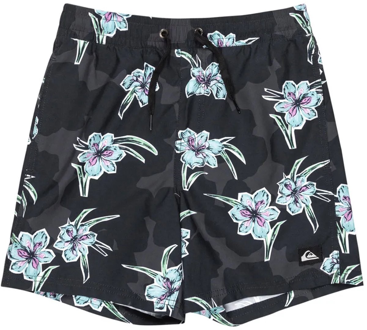 Quiksilver Everyday Straight Volley14 Zwembroek 8 Years Jongens Zwart