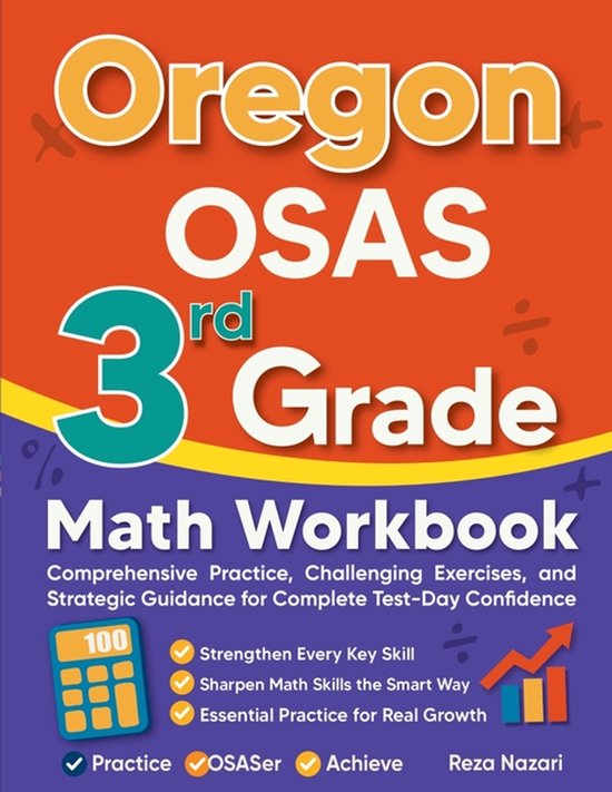 Oregon OSAS 3rd Grade Math Workbook - cover