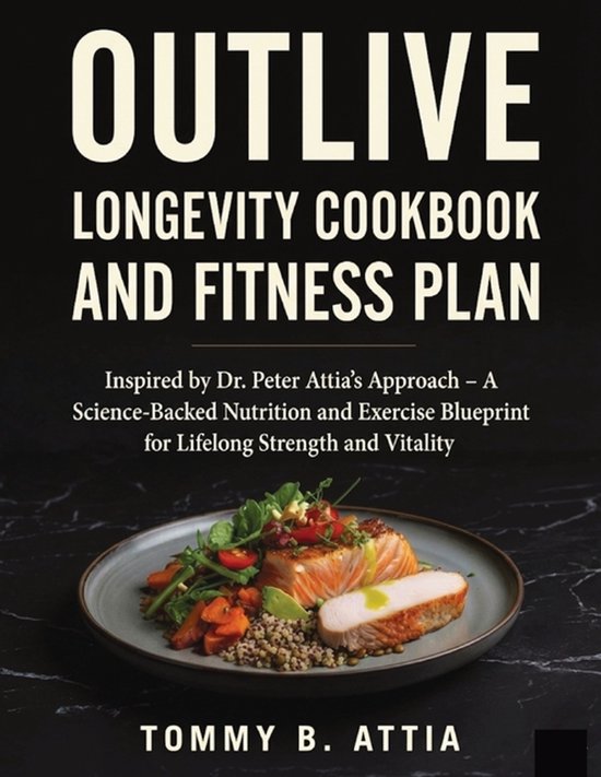 Outlive Longevity Cookbook and Fitness Plan - cover
