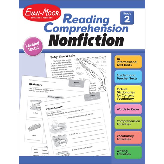 Reading Comprehension: Nonfiction- Reading Comprehension, No ... - cover