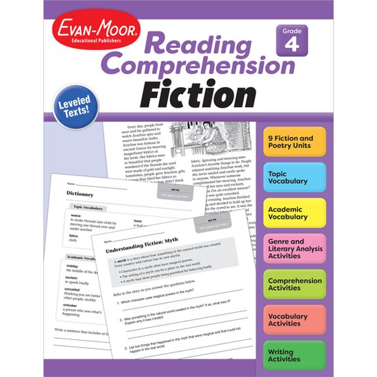Reading Comprehension: Fiction- Reading Comprehension, Ficti ... - cover